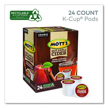 Hot Apple Cider K-Cup Pods, 1 oz K-Cup Pod, 24/Box