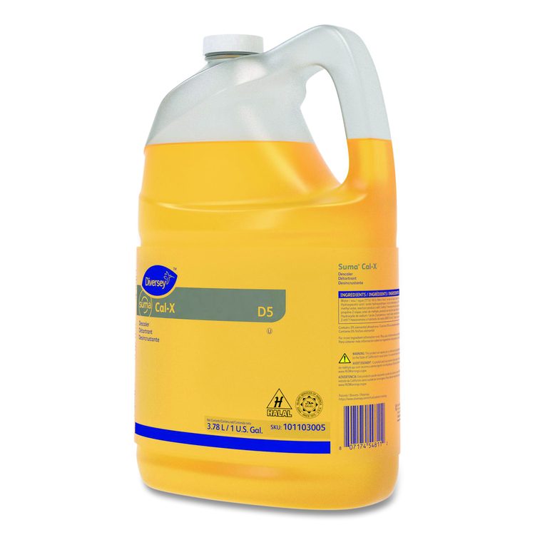 Suma Calc Descaler, Liquid, 1 gal Pour Bottle, 4/Carton