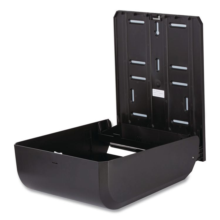 Dispenser for Combi-fold C-Fold/Multifold/BigFold Towels, 12.3 x 6 x 15.5, Black