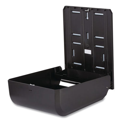 Dispenser for Combi-fold C-Fold/Multifold/BigFold Towels, 12.3 x 6 x 15.5, Black