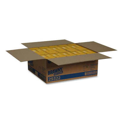 Heavyweight HEF Disposable Shop Towels, 9 x 12.5, White, 176/Box, 10 Box/Carton