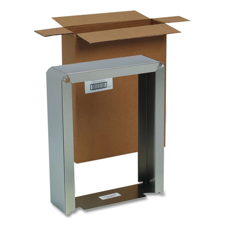 Wall Mount Collar for 59316/59466, 13.3 x 4.1 x 15.5, Stainless Steel
