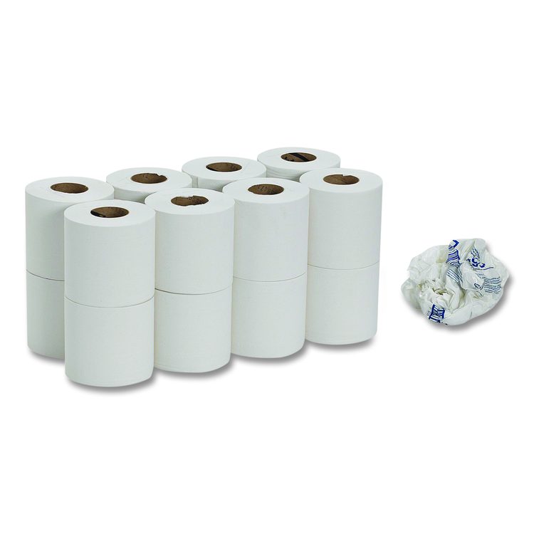 SofPull Mini Centerpull Bath Tissue, Septic Safe, 2-Ply, White, 500 Sheets/Roll, 16 Rolls/Carton
