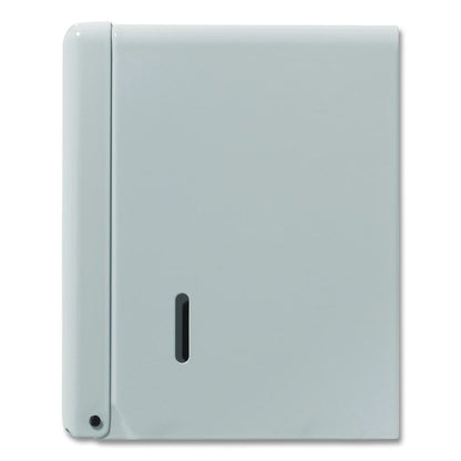 Space Saver Singlefold Towel Dispenser, Steel, 11.63 x 6.63 x 8.13, White
