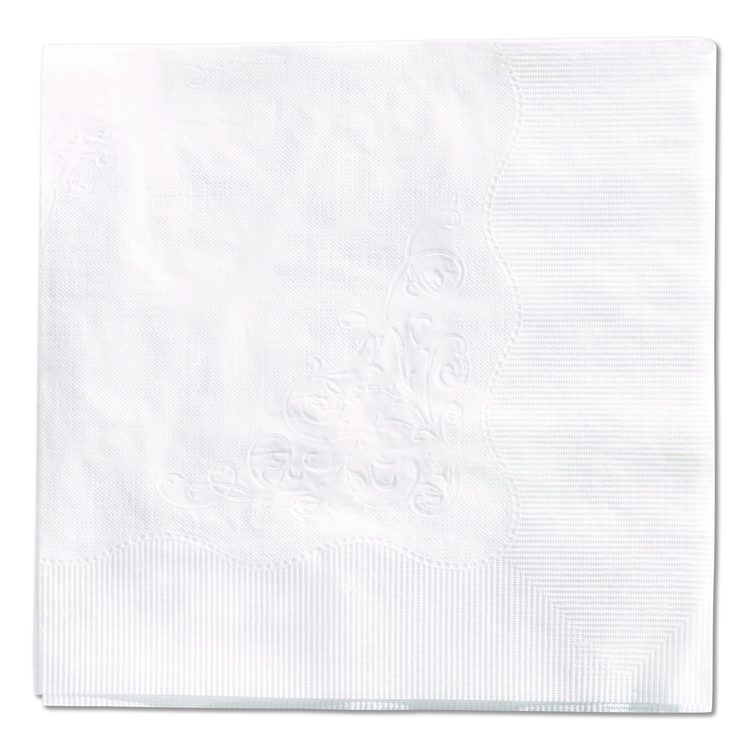 Acclaim 1/4 Fold Paper Dinner Napkins, White, 1-Ply, 16 x 16, 500/Pack, 8 Packs/Carton