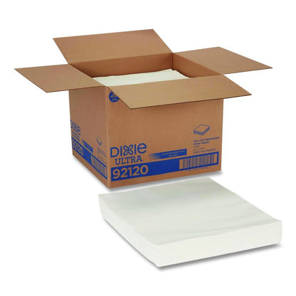 Flat Linen Replacement Dinner Napkin, 1-Ply, 16 x 15, White, 1,000/Carton