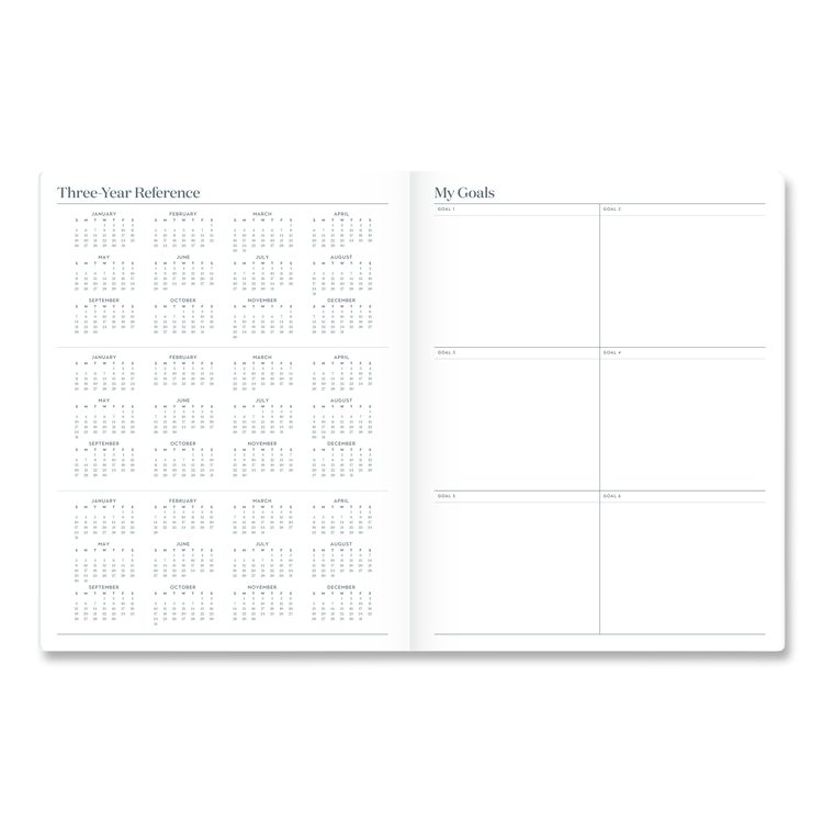 WorkStyle Stitched Monthly Planner, 11 x 8.5, Sunbaked Clay Cover, 12-Month (Jan-Dec): 2026