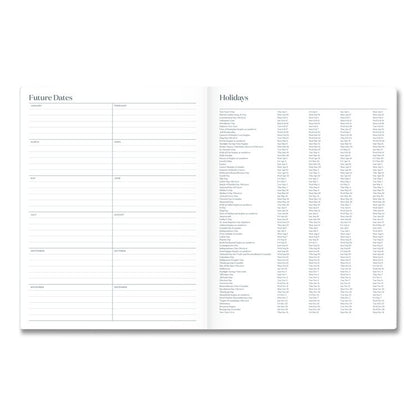 WorkStyle Stitched Monthly Planner, 11 x 8.5, Sunbaked Clay Cover, 12-Month (Jan-Dec): 2026