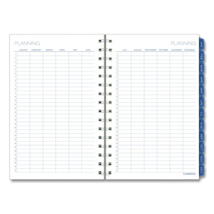 Abyss Weekly/Monthly Planner, 8.5 x 5.5, Water-Inspired Artwork, Blue Cover, 12-Month(Jan-Dec): 2026