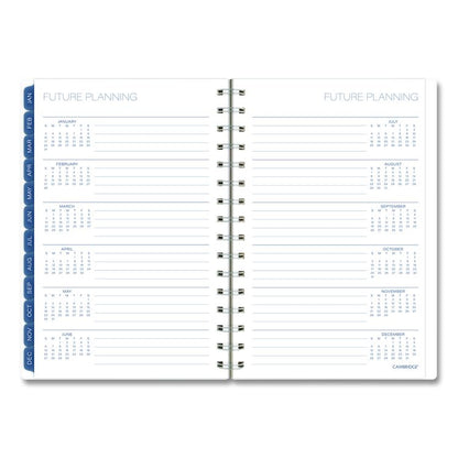 Abyss Weekly/Monthly Planner, 8.5 x 5.5, Water-Inspired Artwork, Blue Cover, 12-Month(Jan-Dec): 2026