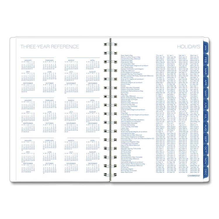 Abyss Weekly/Monthly Planner, 8.5 x 5.5, Water-Inspired Artwork, Blue Cover, 12-Month(Jan-Dec): 2026