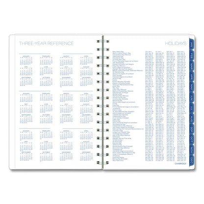 Abyss Weekly/Monthly Planner, 8.5 x 5.5, Water-Inspired Artwork, Blue Cover, 12-Month(Jan-Dec): 2026