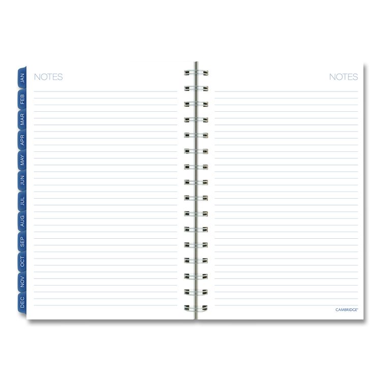 Abyss Weekly/Monthly Planner, 8.5 x 5.5, Water-Inspired Artwork, Blue Cover, 12-Month(Jan-Dec): 2026