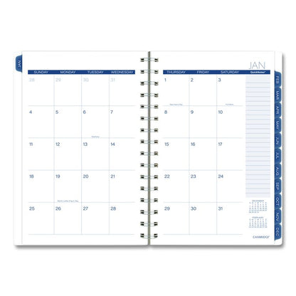 Abyss Weekly/Monthly Planner, 8.5 x 5.5, Water-Inspired Artwork, Blue Cover, 12-Month(Jan-Dec): 2026