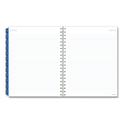 Abyss Weekly/Monthly Planner, 11 x 8.5, Water-Inspired Artwork, Blue Cover, 12-Month (Jan-Dec): 2026