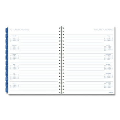 Abyss Weekly/Monthly Planner, 11 x 8.5, Water-Inspired Artwork, Blue Cover, 12-Month (Jan-Dec): 2026