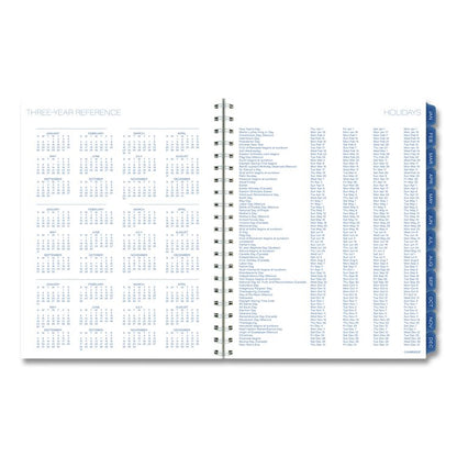 Abyss Weekly/Monthly Planner, 11 x 8.5, Water-Inspired Artwork, Blue Cover, 12-Month (Jan-Dec): 2026