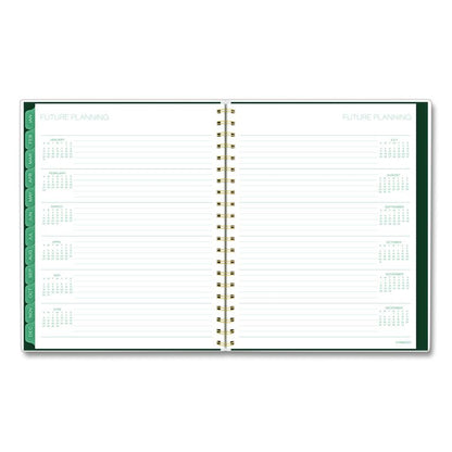 Emerald Isle Weekly/Monthly Planner, 11 x 8.5, Green Marbled Cover, 12-Month (Jan-Dec): 2026