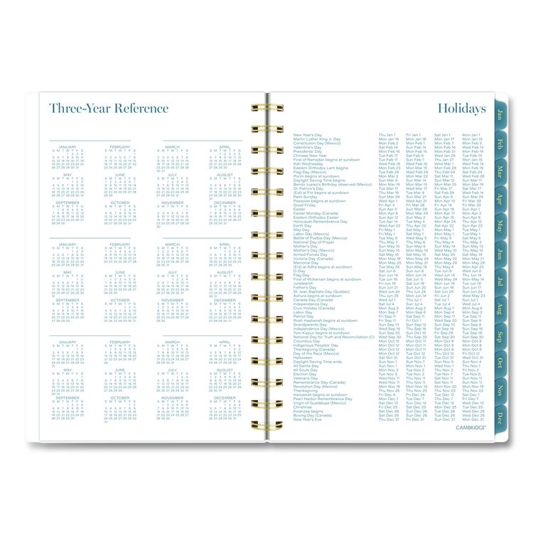Midnight Garden Weekly/Monthly Planner, 8.5 x 5.5, Floral Artwork, Black/Pink/Green Cover, 12-Month (Jan-Dec): 2026