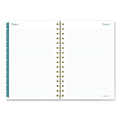 Midnight Garden Weekly/Monthly Planner, 8.5 x 5.5, Floral Artwork, Black/Pink/Green Cover, 12-Month (Jan-Dec): 2026