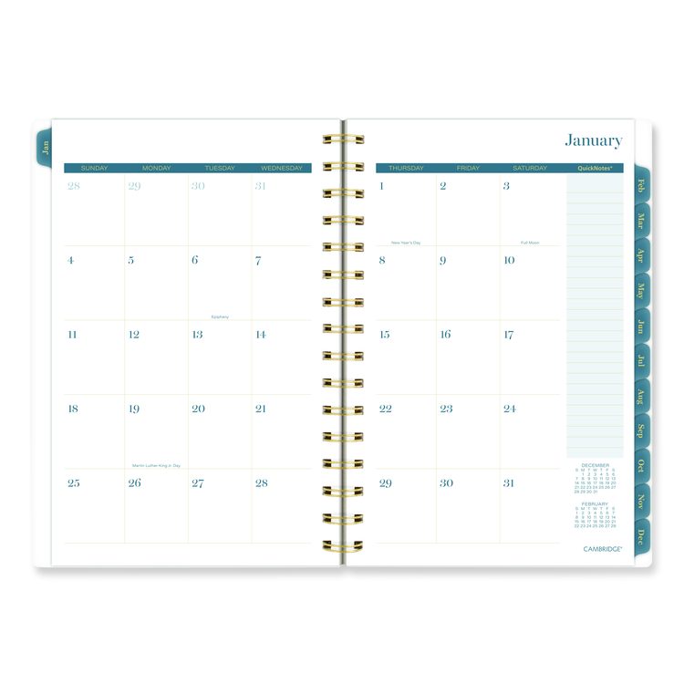 Midnight Garden Weekly/Monthly Planner, 8.5 x 5.5, Floral Artwork, Black/Pink/Green Cover, 12-Month (Jan-Dec): 2026