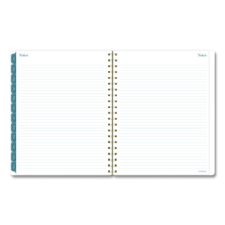 Midnight Garden Weekly/Monthly Planner, 11 x 8.5, Floral Artwork, Black/Pink/Green Cover, 12-Month (Jan-Dec): 2026