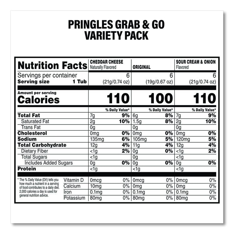 Mini Milk Chocolate and Pringles Snack Stacks Variety Combo Pack, 62 oz Bag Mini/Fun Size, (36) Cups Assorted Flavors/Bundle