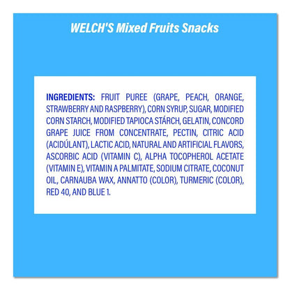 Doritos Nacho Cheese Tortilla Chips and Welch's Mixed Fruit Snacks, (50) 1oz Bag Chips, (66) 0.8 oz Pouch Fruit Snacks/Bundle