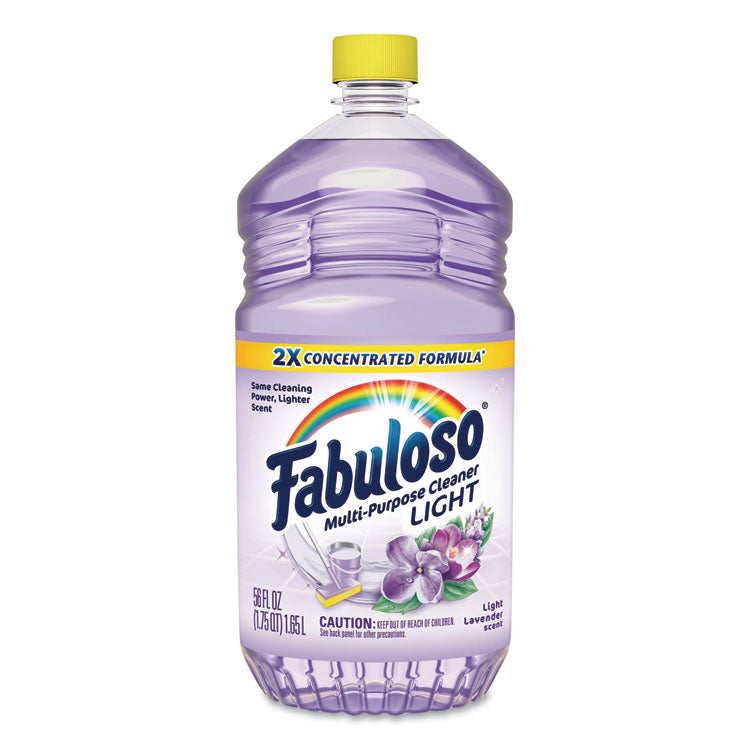 Multi-Use Cleaner, Light Lavender Scent, 56 oz Bottle, 6/Carton