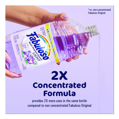 Multi-Use Cleaner, Light Lavender Scent, 56 oz Bottle, 6/Carton