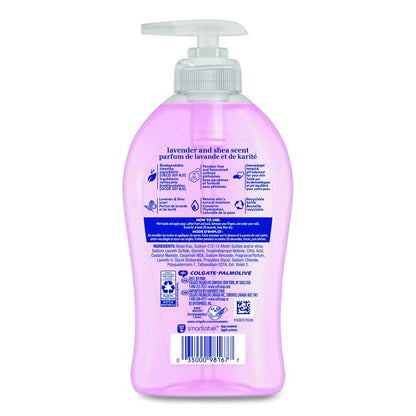 Liquid Hand Soap Pumps, Lavender Shea Scent, 6/Carton