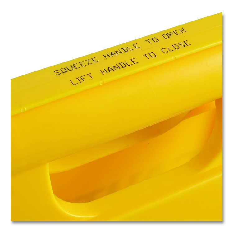 Wet Floor Sign (English/Spanish), 11 x 25 x 25, Yellow