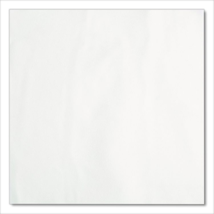 Flat Linen Replacement Dinner Napkin, 1-Ply, 16 x 15, White, 1,000/Carton