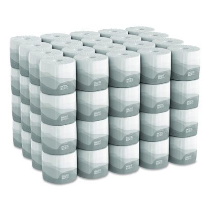 Pacific Blue Basic Embossed Bathroom Tissue, Septic Safe, 1-Ply, White, 550 Sheets/Roll, 80 Rolls/Carton