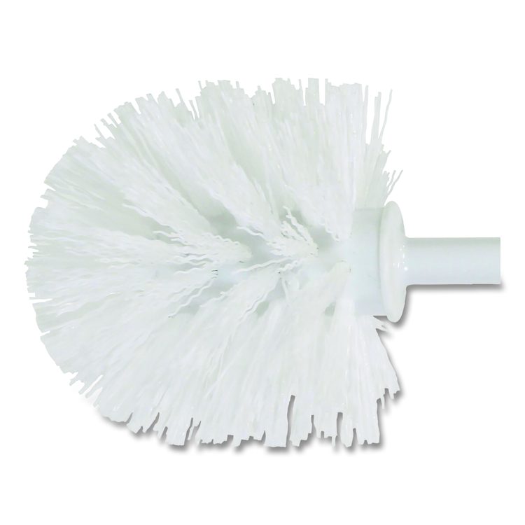 Spiral Bowl Brush, 13" Handle, White