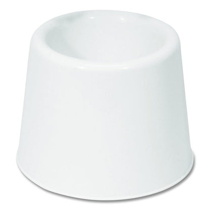 Caddy For Spiral Bowl Brush, White