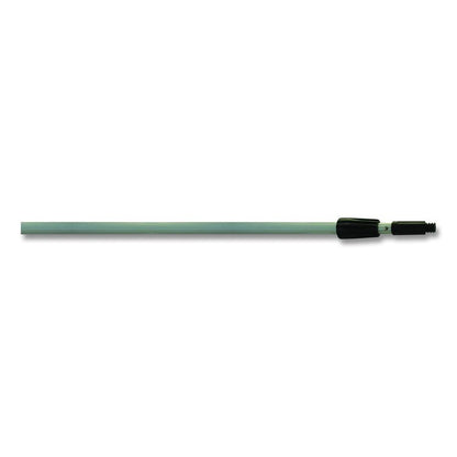 Aluminum Extension Pole, Two Sections, 8 ft, Silver/Black