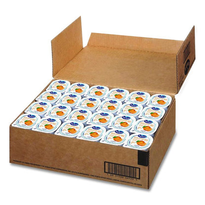 No-Thaw 100% Juice Cups, Orange, 4 oz Cups, 48/Carton
