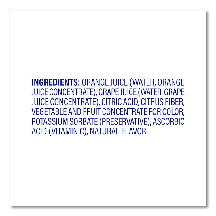No-Thaw 100% Juice Cups, Orange, 4 oz Cups, 48/Carton