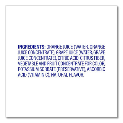 No-Thaw 100% Juice Cups, Orange, 4 oz Cups, 48/Carton