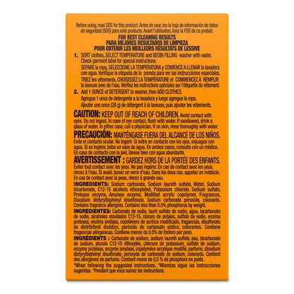 Plus the Power of OxiClean Powder Detergent, Fresh Scent, 2 oz Box, 156/Carton