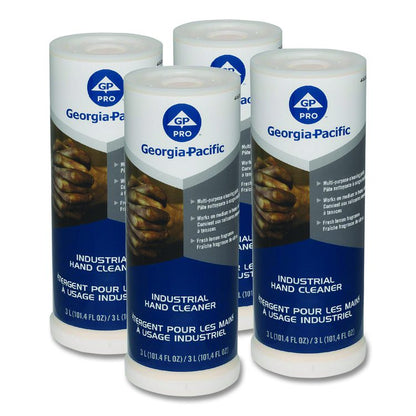 Industrial Hand Cleaner, Lemon Scent, 300 mL, 4/Carton