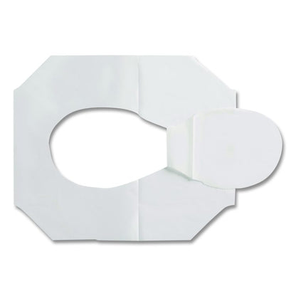 Safe-T-Gard Half-Fold Toilet Seat Covers, 14.5 x 17, White, 250/Pack, 20 Packs/Carton