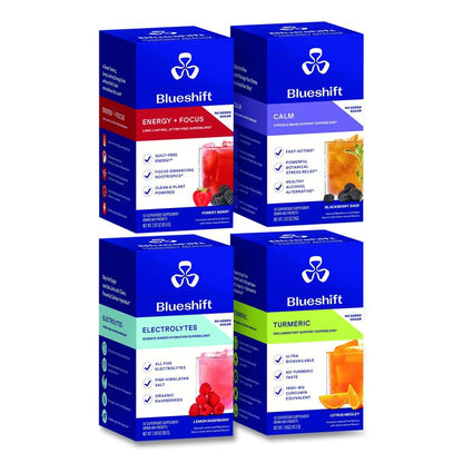 Variety Pack Drink Mix, Assorted Flavors, Individual Packets, 10/Pack, Yields 14 oz per Packet, 4 Packs/Carton