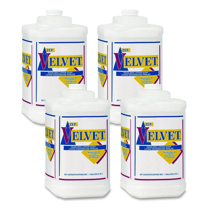 Velvet Lotion Soap, Pleasant Scent, 1 gal Bottle, 4/Carton