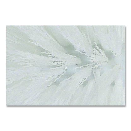 Spiral Bowl Brush, 13" Handle, White