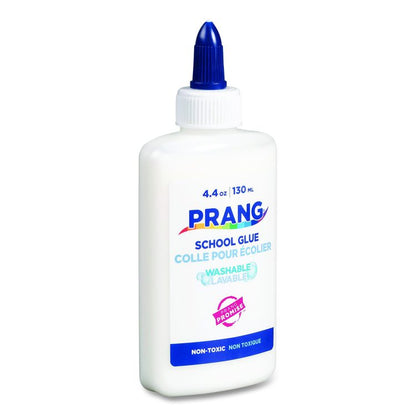 Washable Liquid White School Glue, 4.4 oz, Dries Clear