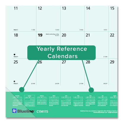 Pets Collection Monthly Desk Pad, Furry Kittens Photography, 22 x 17, White Sheets, Black Binding, 12-Month (Jan-Dec): 2026