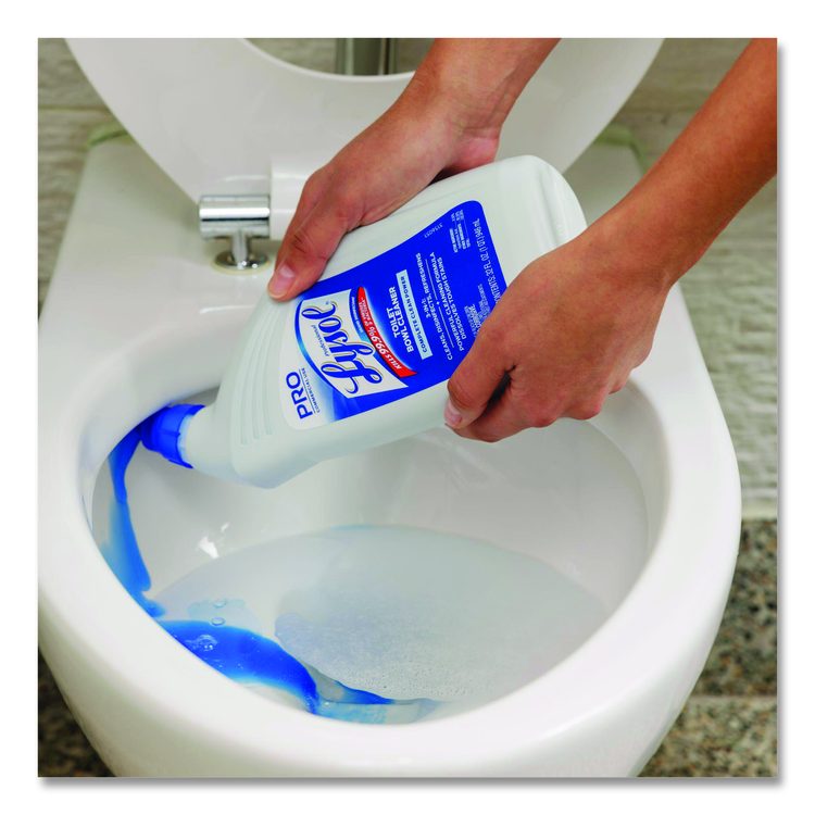 Disinfectant Toilet Bowl Cleaner, Wintergreen Scent, 32 oz Bottle, 12/Carton