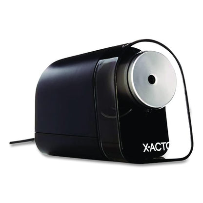 Model 1818 XLR Office Electric Pencil Sharpener, AC-Powered, 3.5 x 5.5 x 4.5, Black/Silver/Smoke